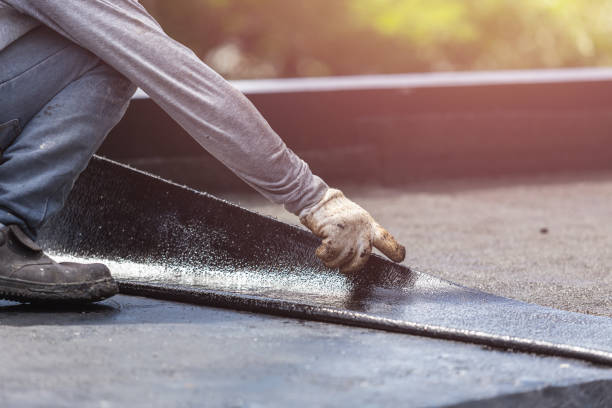 Professional Waterproofing technician working in South Butler, NY